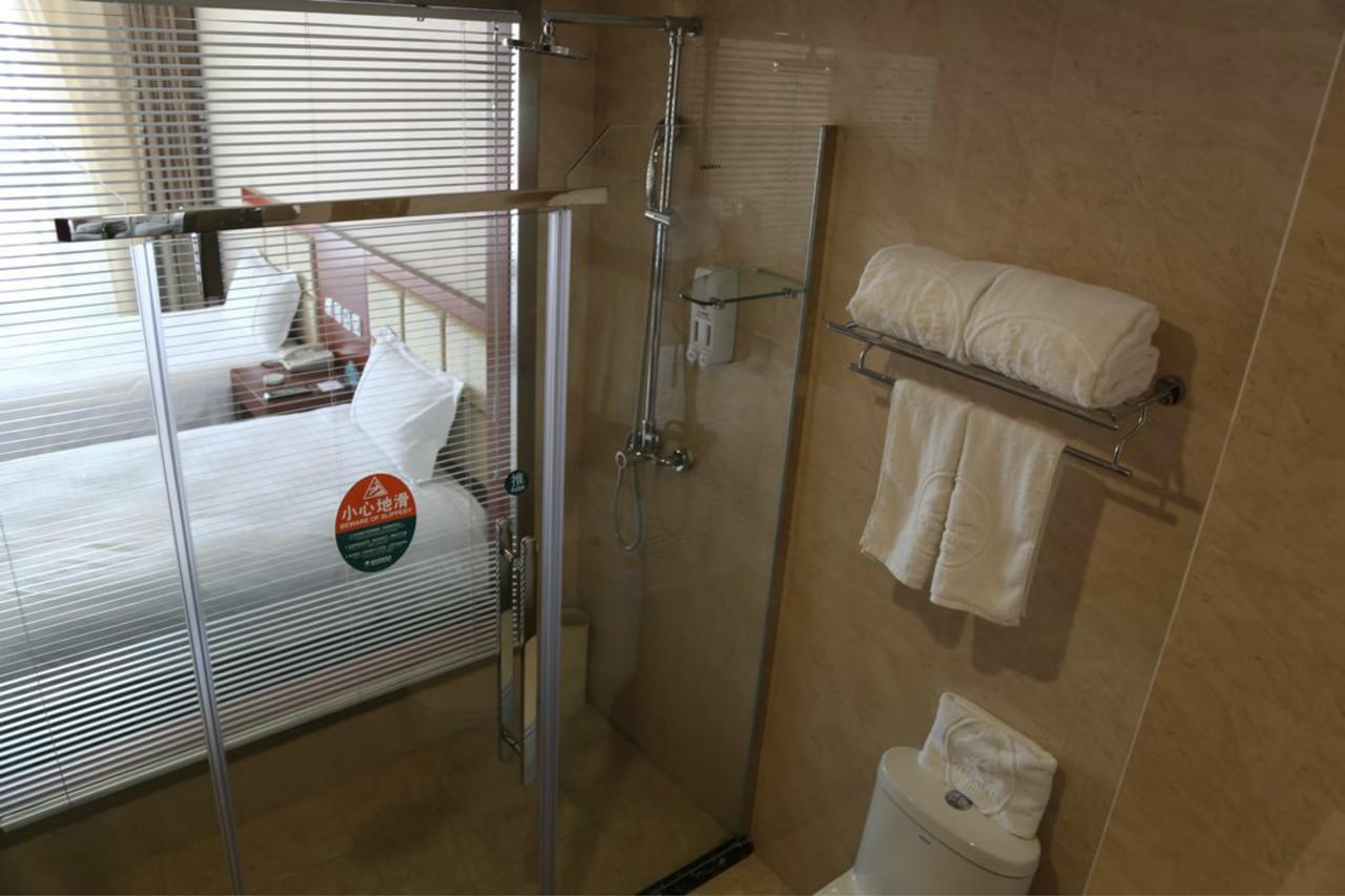 GreenTree Inn Hebei Qinhuangdao Peace Avenue Express Hotel Exterior foto